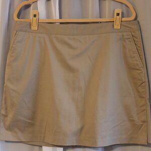 Adidas Dark Khaki Skirt Skort Golf Size 14 NEW